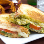 Pesto,-Tomato,-and-Provolone-Sandwiches